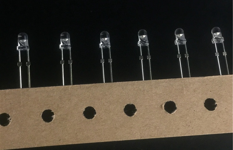 浙江直插3mm藍發藍色LED燈珠價格行情